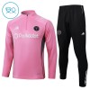 Tréninkový Mikina Inter Miami CF Čtvrt Zip Růžová 2025-26 - Dětské Tréninkový Mikina Inter Miami CF Čtvrt Zip Růžová 2025-26 - Dětské
